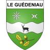 Le Guédeniau 49 ville sticker blason écusson autocollant adhésif