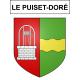 Le Puiset-Doré 49 ville sticker blason écusson autocollant adhésif