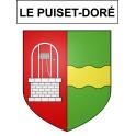 Stickers coat of arms Le Puiset-Doré adhesive sticker