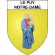 Stickers coat of arms Le Puy-Notre-Dame adhesive sticker