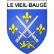 Le Vieil-Baugé Sticker wappen, gelsenkirchen, augsburg, klebender aufkleber
