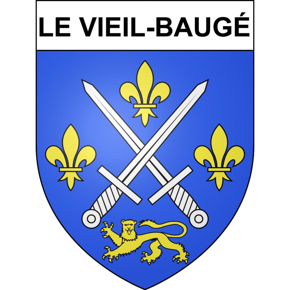 Adesivi stemma Le Vieil-Baugé adesivo