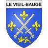 Le Vieil-Baugé Sticker wappen, gelsenkirchen, augsburg, klebender aufkleber