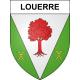 Louerre 49 ville sticker blason écusson autocollant adhésif