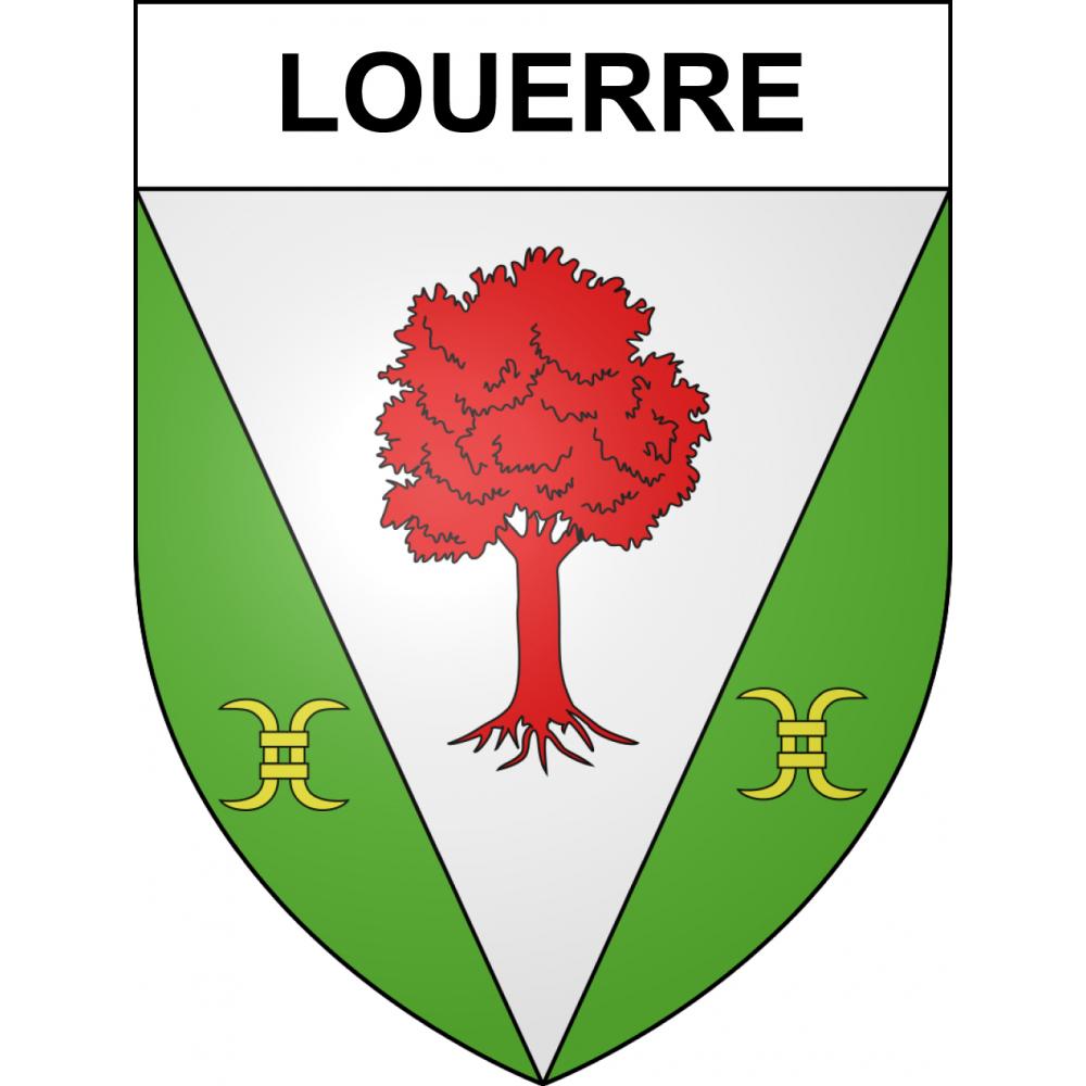 Adesivi stemma Louerre adesivo