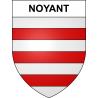 Stickers coat of arms Noyant adhesive sticker