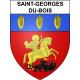 Saint-Georges-du-Bois 49 ville sticker blason écusson autocollant adhésif