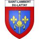 Saint-Lambert-du-Lattay 49 ville sticker blason écusson autocollant adhésif