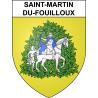 Adesivi stemma Saint-Martin-du-Fouilloux adesivo