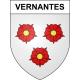 Vernantes 49 ville sticker blason écusson autocollant adhésif