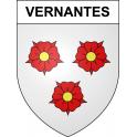 Stickers coat of arms Vernantes adhesive sticker