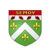 Semoy 45 ville Stickers blason autocollant adhésif