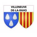 Adesivi stemma Villeneuve-de-la-Raho adesivo