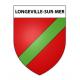 Longeville-sur-Mer 85 ville sticker blason écusson autocollant adhésif
