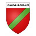 Pegatinas escudo de armas de Longeville-sur-Mer adhesivo de la etiqueta engomada