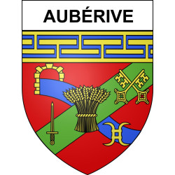 Adesivi stemma Aubérive adesivo