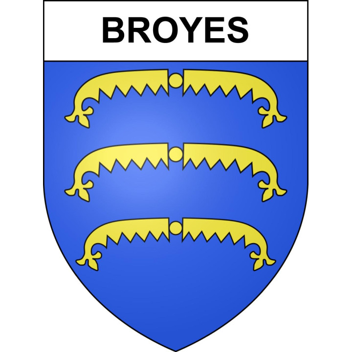 Broyes Sticker wappen, gelsenkirchen, augsburg, klebender aufkleber