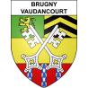 Brugny-Vaudancourt 51 ville sticker blason écusson autocollant adhésif