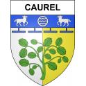 Stickers coat of arms Caurel adhesive sticker
