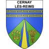 Stickers coat of arms Cernay-lès-Reims adhesive sticker