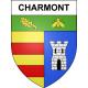 Charmont 51 ville sticker blason écusson autocollant adhésif