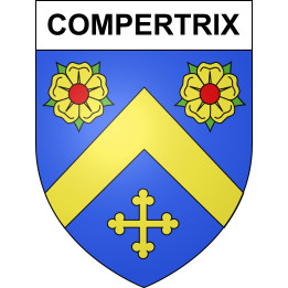 Compertrix Sticker wappen, gelsenkirchen, augsburg, klebender aufkleber