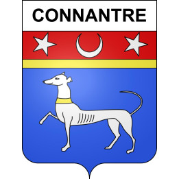 Stickers coat of arms Connantre adhesive sticker