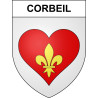 Corbeil Sticker wappen, gelsenkirchen, augsburg, klebender aufkleber