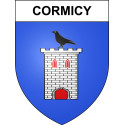 Stickers coat of arms Cormicy adhesive sticker