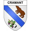 Stickers coat of arms Cramant adhesive sticker
