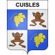 Pegatinas escudo de armas de Cuisles adhesivo de la etiqueta engomada