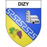 Dizy 51 ville sticker blason écusson autocollant adhésif