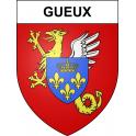 Stickers coat of arms Gueux adhesive sticker