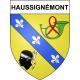 Pegatinas escudo de armas de Haussignémont adhesivo de la etiqueta engomada