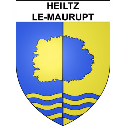 Adesivi stemma Heiltz-le-Maurupt adesivo