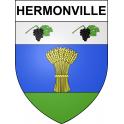 Hermonville Sticker wappen, gelsenkirchen, augsburg, klebender aufkleber