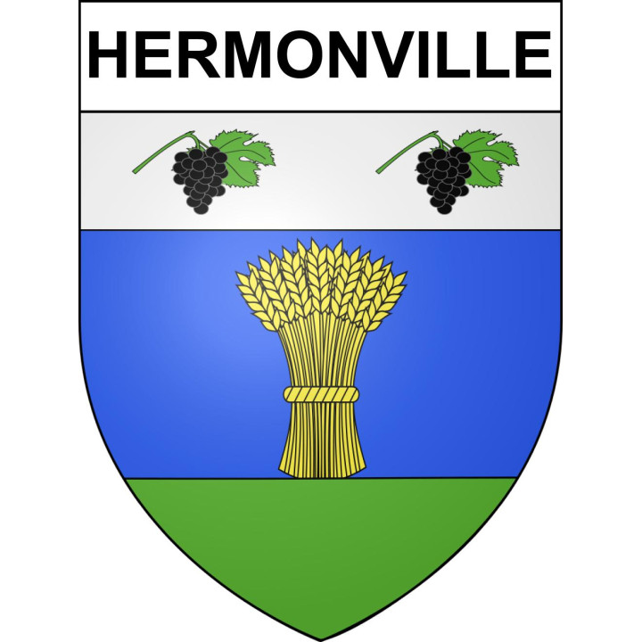 Stickers coat of arms Hermonville adhesive sticker