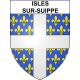 Adesivi stemma Isles-sur-Suippe adesivo