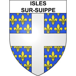 Adesivi stemma Isles-sur-Suippe adesivo