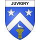 Juvigny 51 ville sticker blason écusson autocollant adhésif
