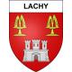 Lachy 51 ville sticker blason écusson autocollant adhésif