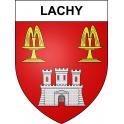Pegatinas escudo de armas de Lachy adhesivo de la etiqueta engomada