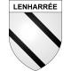 Pegatinas escudo de armas de Lenharrée adhesivo de la etiqueta engomada