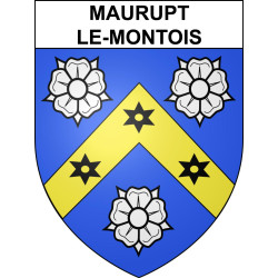 Adesivi stemma Maurupt-le-Montois adesivo