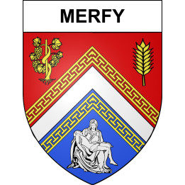Stickers coat of arms Merfy adhesive sticker