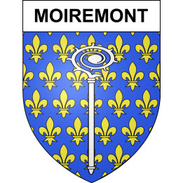 Stickers coat of arms Moiremont adhesive sticker