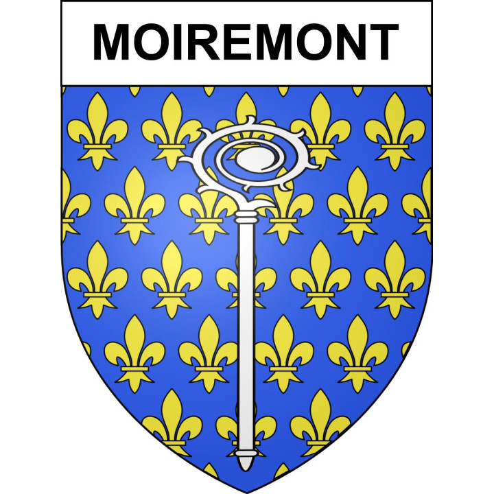 Moiremont Sticker wappen, gelsenkirchen, augsburg, klebender aufkleber