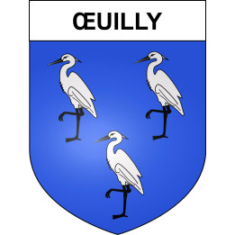 Œuilly Sticker wappen, gelsenkirchen, augsburg, klebender aufkleber