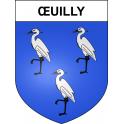Adesivi stemma Œuilly adesivo