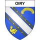 Oiry 51 ville sticker blason écusson autocollant adhésif